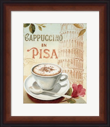 Framed Cafe in Europe IV Print