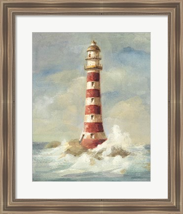 Framed Lighthouse II Print