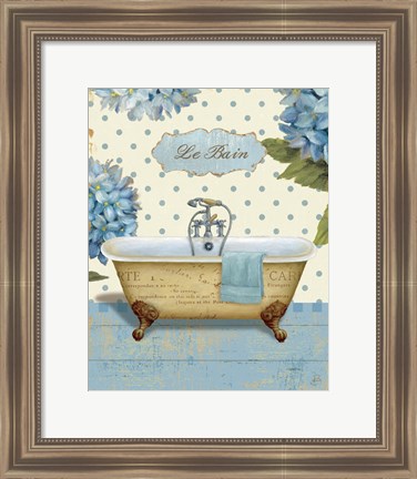 Framed Thinking of You Bath I Print