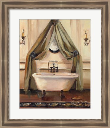 Framed Classical Bath II Print