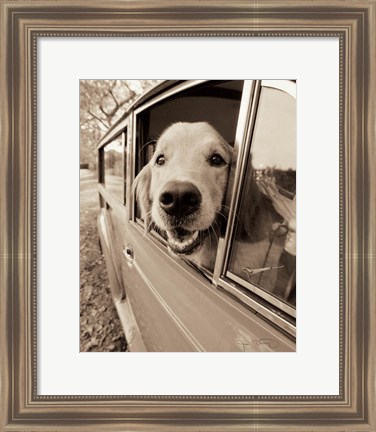 Framed Are we there Yet? Print