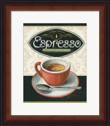 Framed Coffee Moment III Print