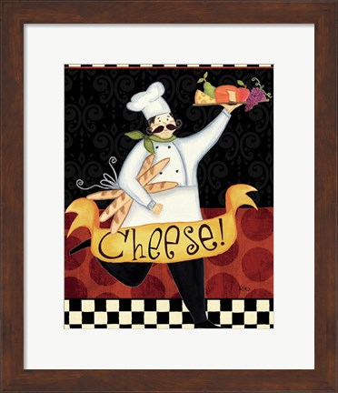 Framed Bon Appetit IV Print