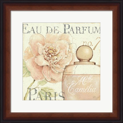 Framed Fleurs and Parfum II Print