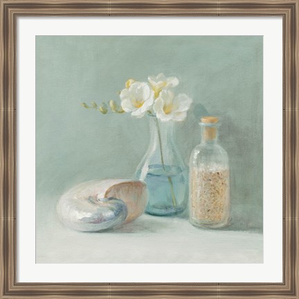 Framed Freesia Spa Print