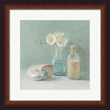 Framed Freesia Spa Print