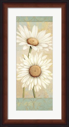 Framed Beautiful Daisies I Print