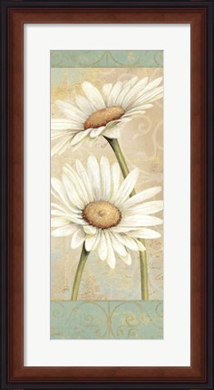 Framed Beautiful Daisies II Print