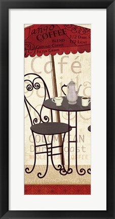 Framed Tango Coffee I Print