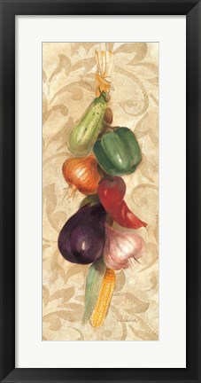 Framed Mixed Vegetables II Print