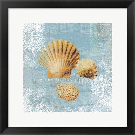 Framed Tidal Treasures Print