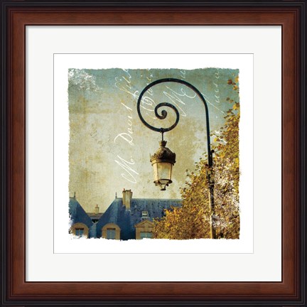 Framed Golden Age of Paris II Print