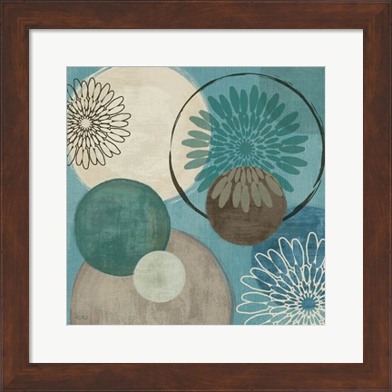 Framed Flora Mood I Print