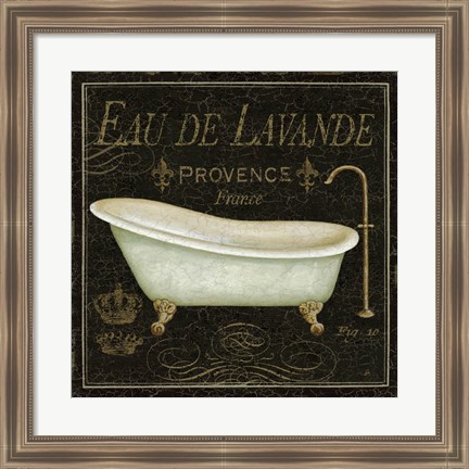 Framed Bain De Luxe I Print