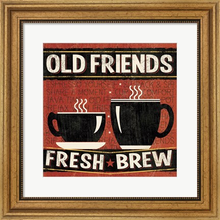 Framed Coffee Roasters IV Print