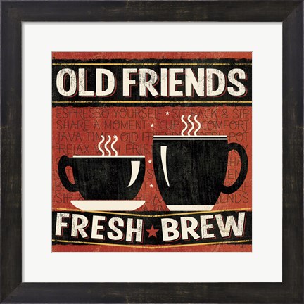 Framed Coffee Roasters IV Print