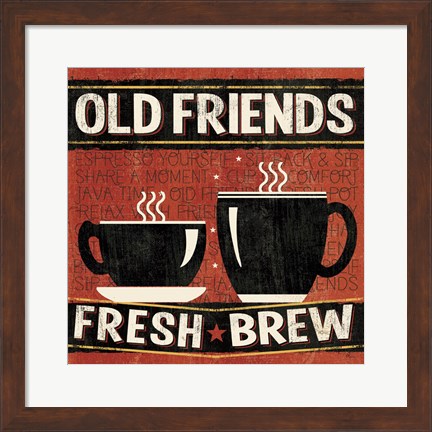 Framed Coffee Roasters IV Print