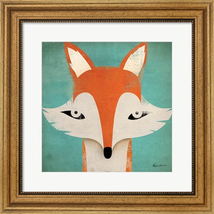 Framed Fox Print