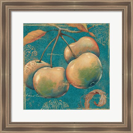 Framed Lovely Fruits III Print