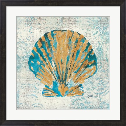 Framed Coastal Beauty IV Print