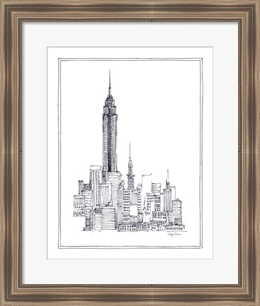 Framed Empire State Print