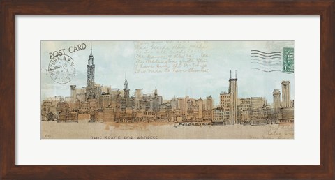 Framed Cities III - New York Print