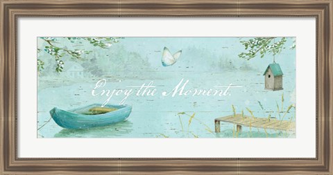 Framed Serene Moments IV Print