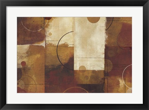 Framed Geometric Spice I Print