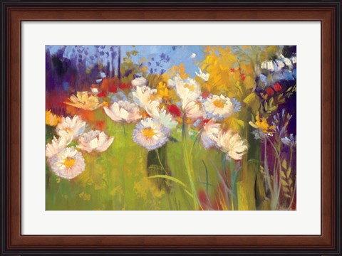 Framed Contemporary Meadow Print