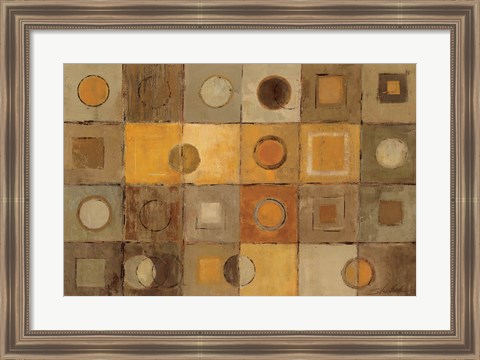 Framed Sunlit Patio Print