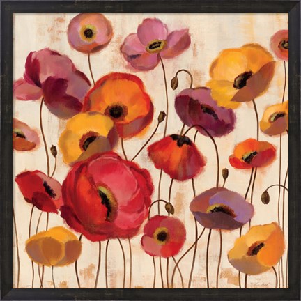 Framed Sunrise Anemones Print