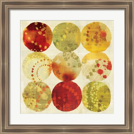 Framed Raindots Print