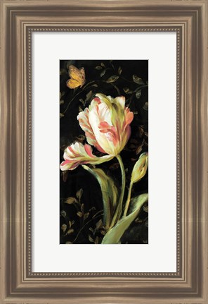 Framed Jardin Paris Florals II Print