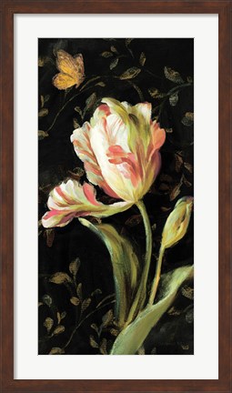 Framed Jardin Paris Florals II Print