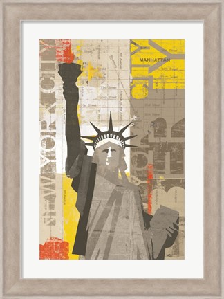 Framed Liberty Print