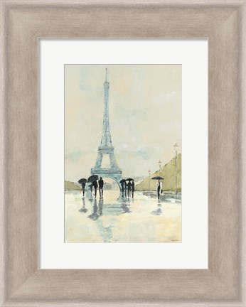 Framed April in Paris Print