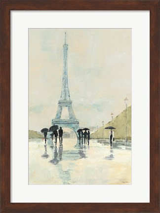 Framed April in Paris Print