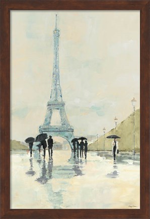 Framed April in Paris Print