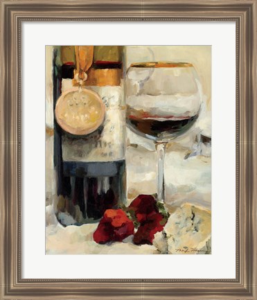 Framed Award Winning Wine II Print