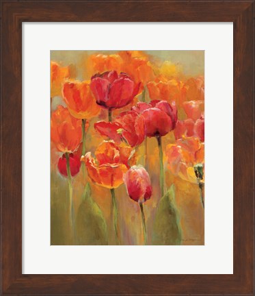 Framed Tulips in the Midst I Print