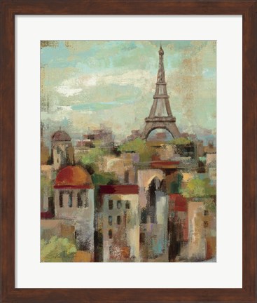 Framed Spring in Paris II Print