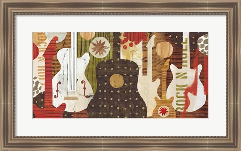 Framed Rock and Roll Fantasy Print