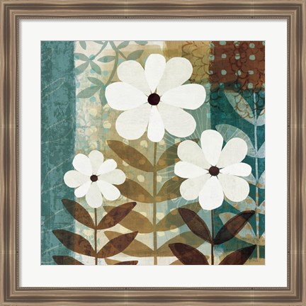 Framed Floral Dream II Wag Print