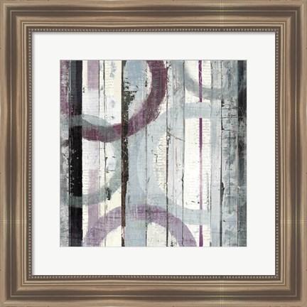 Framed Plum Zephyr I Print