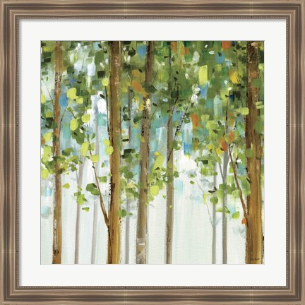 Framed Forest Study II Print