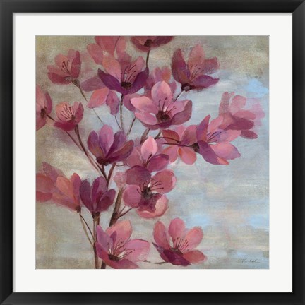 Framed April Blooms II Print