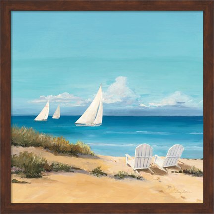 Framed Setting Sail Print