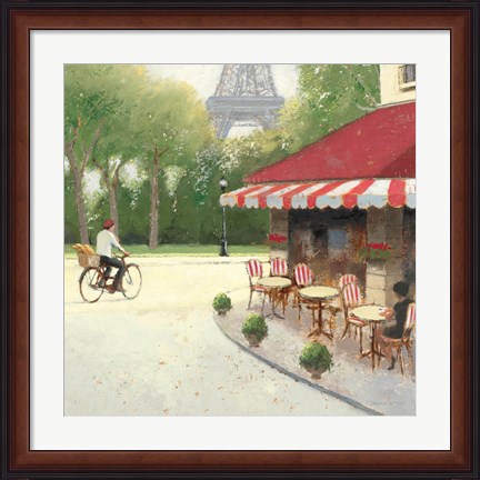 Framed Cafe du Matin III Print