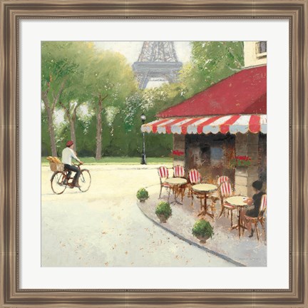 Framed Cafe du Matin III Print