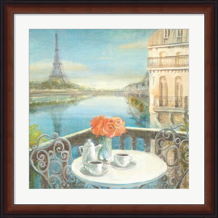 Framed Morning on the Seine Print